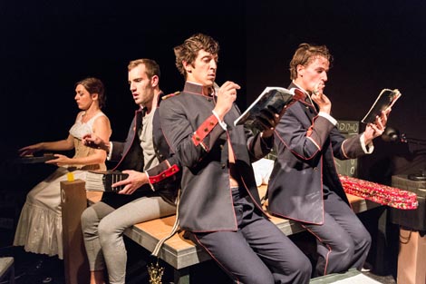 Akademija dramske umjetnosti, Eurokaz, Udruga Domino, Zagreb: Pomutnje (prema romanu Pomutnje gojenca Törlessa Roberta Musila), red. Branko Brezovec