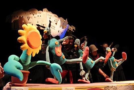 Narodno pozorište Toša Jovanović, Zrenjanin, Srbija, Jovan Caran Priče ptice lažljivice, red. Jovan Caran