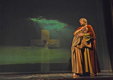 Gradsko kazalište Marina Držića, Dubrovnik: Ivan Antun Nenadić, Prikazanje muke Isusove, red. Ivan Leo Lemo