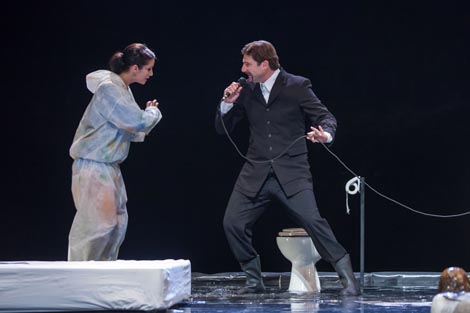 Hrvatsko narodno kazalište Split, Dino Pešut, Pritisci moje generacije, red. Samo M. Strelec