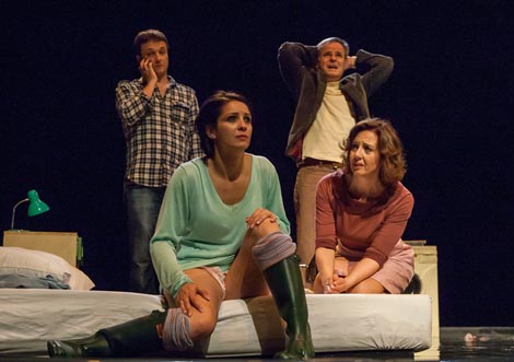 Hrvatsko narodno kazalište Split, Dino Pešut, Pritisci moje generacije, red. Samo M. Strelec