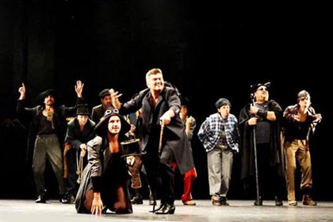 Narodno pozorište Sarajevo: Kokan Mladenović – Kornélia Góli (na temu Johna Gaya), Prosjačka opera, red. Kokan Mladenović