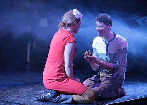 Akademija dramske umjetnosti, Zagreb: Jason Robert Brown, Prošlih pet godina, red. Lea Anastazija Flegar, dir. Davor Kelić