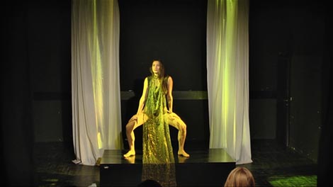 Umjetnička akademija u Osijeku: Miroslav Krleža, Krležina Saloma, mentorica Maja Đurinović