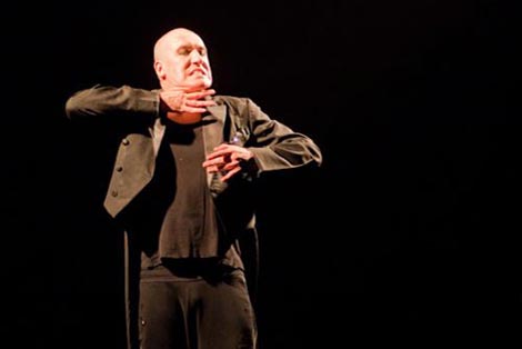 Fishamble, Dublin, Irska, Pat Kinevane, Silent, red. Jim Culleton, foto: Filip Trezner