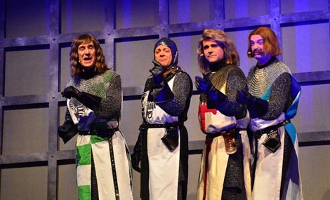 Zagrebačko gradsko kazalište Komedija: Eric Idle – John DuPrez, Monty Python s Spamalot, red. Igor Mešin, dir. Krešimir Batinić, foto: © Novković