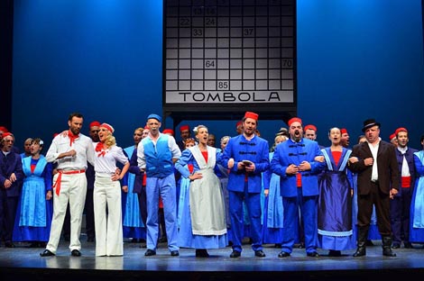 Zagrebačko gradsko kazališe Komedija: Ivo Tijardović, Spli ski akvarel, dir. Krešimir Batinić, red. Richard Simonelli