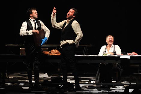 Jugoslovensko dramsko pozorište, Beograd, Branislav Nušić, Sumnjivo lice, red. Jagoš Marković