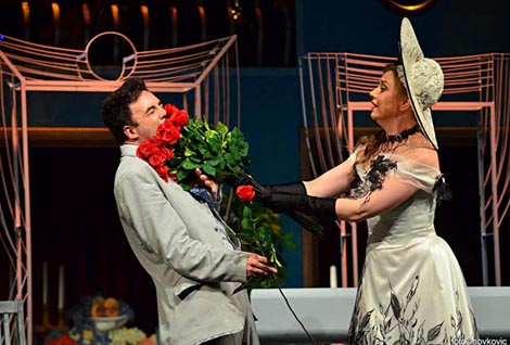 Zagrebačko gradsko kazalište Komedija: Eugène Labiche, Talijanski slamnati šešir, red. Georgij Paro