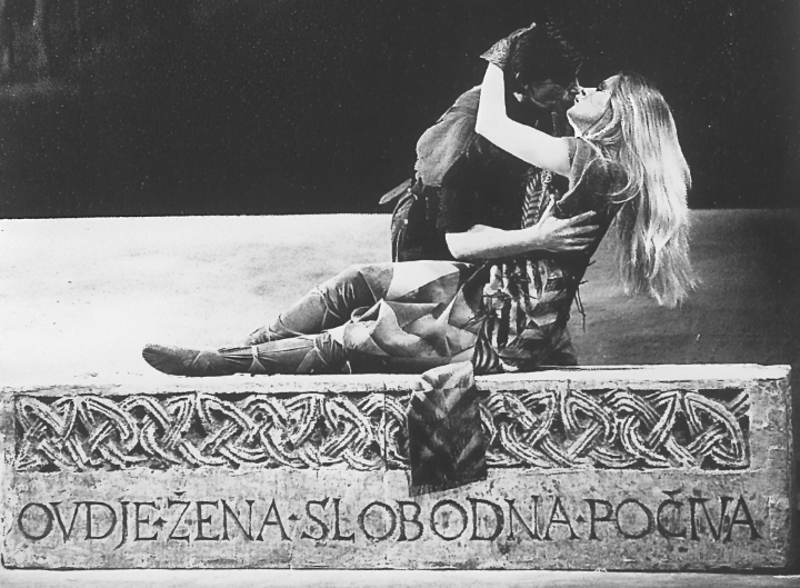 Dimitrija Demeter, <em>Teuta</em>, red. Kosta Spaić, HNK u Zagrebu, 1991.