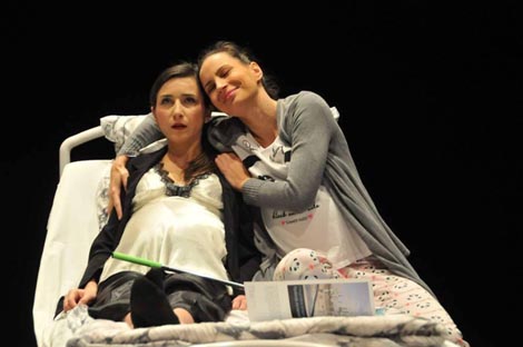 Gradsko kazalište Joza Ivakić, Vinkovci: Nina Horvat, Tri treća tromjesečja, red. Frana Marija Vranković