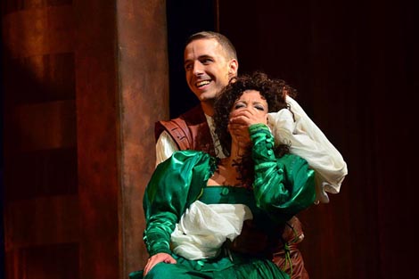 Zagrebačko gradsko kazalište Komedija, Zagreb: William Shakespeare, Ukroćena goropadnica, red. Nina Kleflin, foto: © Novković