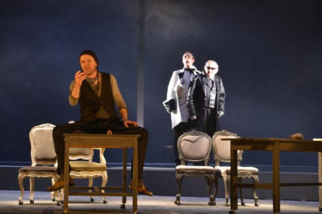 Jugoslovensko dramsko pozorište: Jean-Baptiste Poquelin Molière, Uobraženi bolesnik, red. Jagoš Marković, foto: Nenad Petrović