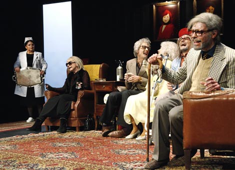 Slovensko narodno gledališče Drama Maribor: Erik Gedeon, Vječno mladi (Večno mladi), red. Sandy Lopičić, foto: Damjan Švarc