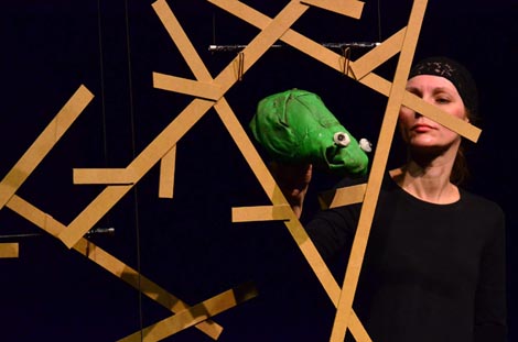 Zagrebačko kazalište lutaka i 29. Muzički biennale Zagreb: Hrvatska narodna bajka – Rene Medvešek, Žabica kraljica, red. Rene Medvešek, skladateljica Sara Glojnarić, foto: © Ines Novković