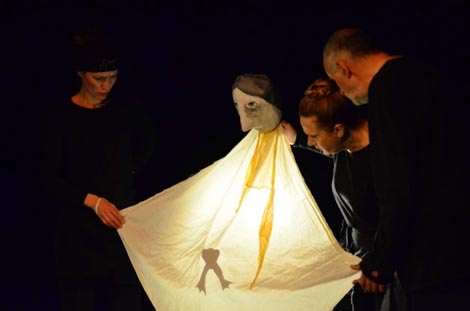 Zagrebačko kazalište lutaka i 29. Muzički biennale Zagreb: Hrvatska narodna bajka – Rene Medvešek, Žabica kraljica, red. Rene Medvešek, skladateljica Sara Glojnarić, foto: © Ines Novković