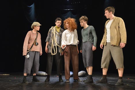 Gradsko kazalište Trešnja, Zagreb: Kurt Held / Thomas Birkmeir, Zora riđokosa, red. Rene Medvešek, foto: © Damil Kalogjera