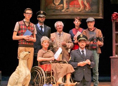 Talijanska drama Hrvatskog narodnog kazališta Ivana pl. Zajca, Rijeka i La Contrada – Teatro Stabile di Trieste: Aram Kian, Zoran e il cane di porcellana (Zoran i pas od porculana), red. Andrea Collavino