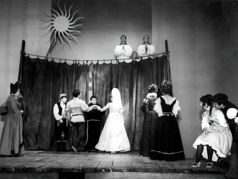 Nikola Nalješković, <em>Tri farse</em> (prema <em>Komediji trećoj</em>), red. Božidar Violić, Kazalište Gavella, 1967.