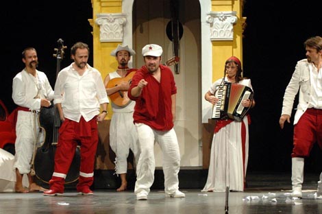 Hrvatsko narodno kazalište u Osijeku: Damir Petričević, <em>Prolaznici</em>, red. Borna Baletić, premijera: 30. rujna 2011.